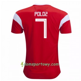 Koszulka Rosja Poloz 7 Domowe Koszulki Piłkarskie Mistrzostwa Świata 2018